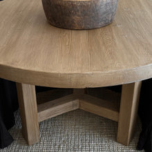 Load image into Gallery viewer, Antique Dining Table _ 130cm _ Aged Elm