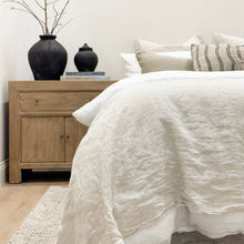 Load image into Gallery viewer, Mediterranean Bedside Table _ XL _ Aged Elm