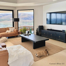 Load image into Gallery viewer, Provincial TV Unit _ 220cm _ Textured Black