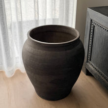 Load image into Gallery viewer, Antique 90yr Planter Pot _ XL _ Stone Grey