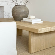 Load image into Gallery viewer, Organic Platform Coffee Table _ Blonde Elm