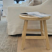 Load image into Gallery viewer, Organic Boho Side Table _ Blonde Elm