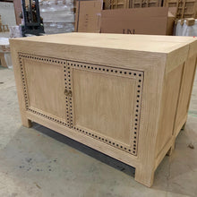 Load image into Gallery viewer, Organic Sideboard _ Iron Detail _ 140cm _ Blonde Elm