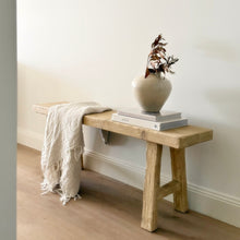 Load image into Gallery viewer, Organic Bench _ Honey Elm _ 2 Sizes