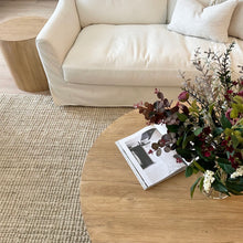 Load image into Gallery viewer, Honey Elm Platform Coffee Table _ 100cm