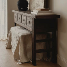 Load image into Gallery viewer, Wabi Hallway Table _ Antique Brown