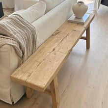Load image into Gallery viewer, Organic Bench _ Honey Elm _ 2 Sizes