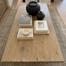 Load image into Gallery viewer, Farmhouse Platform Coffee Table _ 160cm _ Aged Elm