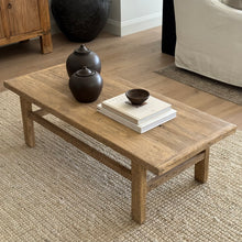 Load image into Gallery viewer, Wabi Coffee Table _ V2 _ Raw Aged Elm