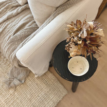 Load image into Gallery viewer, Provincial Worker Stool _ Textured Black