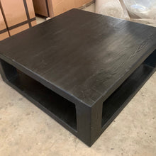 Load image into Gallery viewer, Provincial Farmhouse Coffee Table _ Square _ XL _ Black Elm