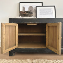 Load image into Gallery viewer, Provincial TV Unit _ 220cm _ Textured Black