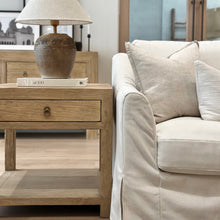 Load image into Gallery viewer, Farmhouse Lamp Table _ X-Large _ Aged Elm