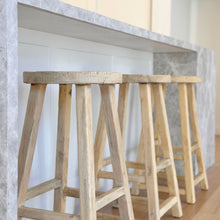 Load image into Gallery viewer, Organic Bar Stool _ Blonde Elm