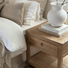 Load image into Gallery viewer, Farmhouse Lamp Table _ X-Large _ Aged Elm