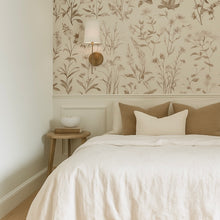 Load image into Gallery viewer, Farmhouse Side Table _ Tri-Leg _ Aged Elm