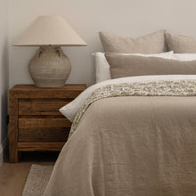 Load image into Gallery viewer, European Oak Bedside Table _ Natural