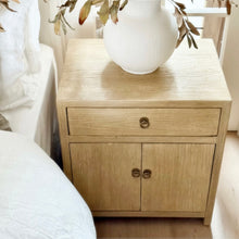Load image into Gallery viewer, Organic Bedside Table _ Blonde Elm