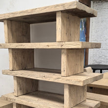 Load image into Gallery viewer, Platform Coffee Table _ Whitewashed Elm