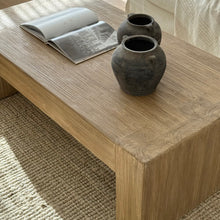 Load image into Gallery viewer, Platform Coffee Table _ Aged Elm