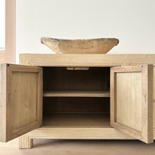 Load image into Gallery viewer, Organic TV Unit _ Six Door _ Blonde Elm _ 2 Sizes