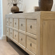 Load image into Gallery viewer, Organic Sideboard _ Ten Drawer _ Blonde Elm