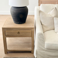 Load image into Gallery viewer, Farmhouse Lamp Table _ X-Large _ Aged Elm