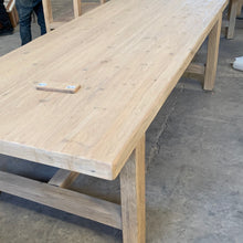 Load image into Gallery viewer, Organic Dining Table _ 200cm _ Blonde Elm