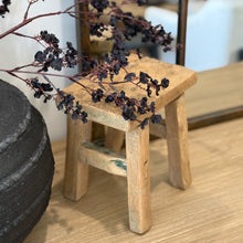 Load image into Gallery viewer, Baby Worker Stool _ Raw Elm