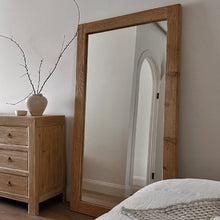 Load image into Gallery viewer, Antique Mirror _ 200cm _ Aged Elm