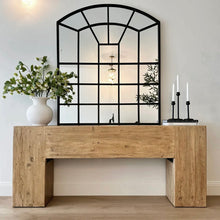 Load image into Gallery viewer, Farmhouse Hallway Table _ Earthy Brown