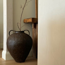 Load image into Gallery viewer, Burnt Clay Pot by Impreshens _ Textured Brown