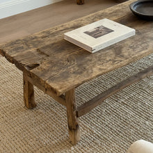 Load image into Gallery viewer, Wabi Coffee Table _ Raw Natural Elm