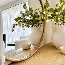 Load image into Gallery viewer, French Provincial Mirror _ Round_ Antique Gold