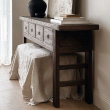 Load image into Gallery viewer, Wabi-Sabi Hallway Table _ Antique Brown