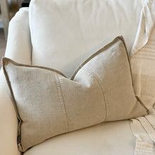Load image into Gallery viewer, Cushion _ European Linen _ Natural _ 2 Sizes