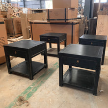 Load image into Gallery viewer, Provincial Farmhouse Lamp Table _ XL _ Black