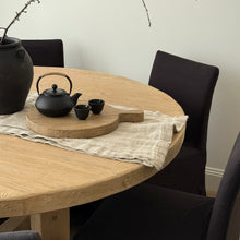 Load image into Gallery viewer, Honey Elm Dining Table _ 152cm _ Round