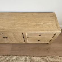 Load image into Gallery viewer, Organic Boho TV Unit _ Blonde Elm