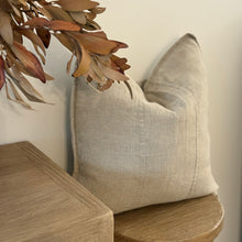 Load image into Gallery viewer, Cushion _ European Linen _ Natural _ 2 Sizes