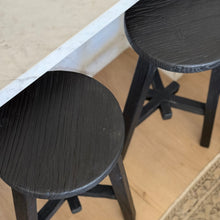 Load image into Gallery viewer, Artisan Bar Stool _ Textured Black
