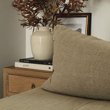 Load image into Gallery viewer, Farmhouse Bedside Table _ 55cm _ Aged Elm