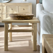 Load image into Gallery viewer, Organic Oriental Lamp Table _ Large _ Blonde Elm