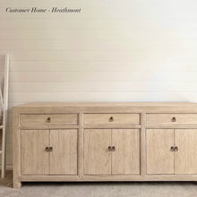 Load image into Gallery viewer, Organic Luxe Buffet _ 230cm _ Blonde Elm