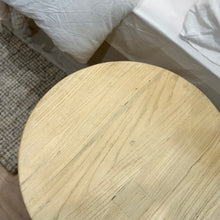 Load image into Gallery viewer, Organic Drum Side Table _ Large _ Blonde Elm