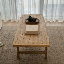Load image into Gallery viewer, Organic Coffee Table _ Raw Natural Elm