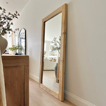 Load image into Gallery viewer, Floor Mirror _ 180cm _ Blonde Elm