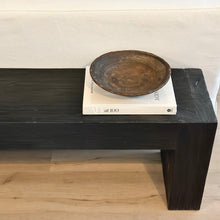 Load image into Gallery viewer, Platform Bench _ Chunky _ Modern Textured Black