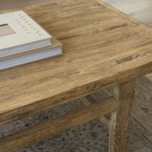 Load image into Gallery viewer, Organic Coffee Table _ Raw Natural Elm