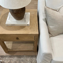 Load image into Gallery viewer, Farmhouse Lamp Table _ X-Large _ Aged Elm
